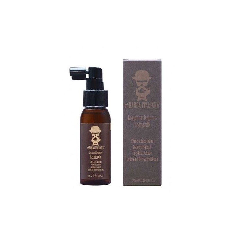 Barba Italiana Daugiafunkcis losjonas plaukams Leonardo 60 ml, BI770760