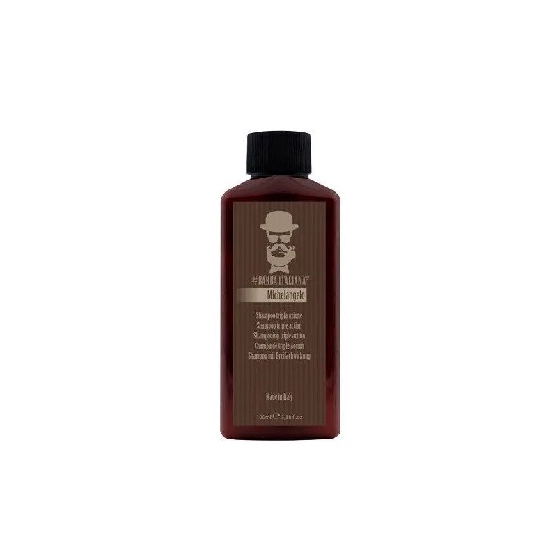 Barba Italiana Šampūnas nuo pleiskanų Michelangelo, 100 ml BI007S