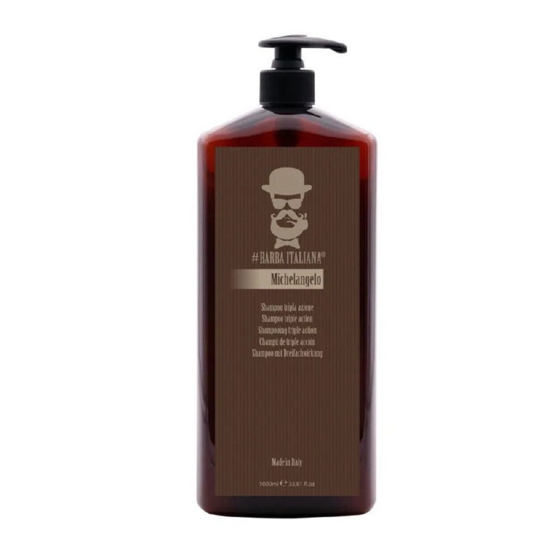 Barba Italiana Šampūnas nuo pleiskanų Michelangel 1000ml BI007BIG